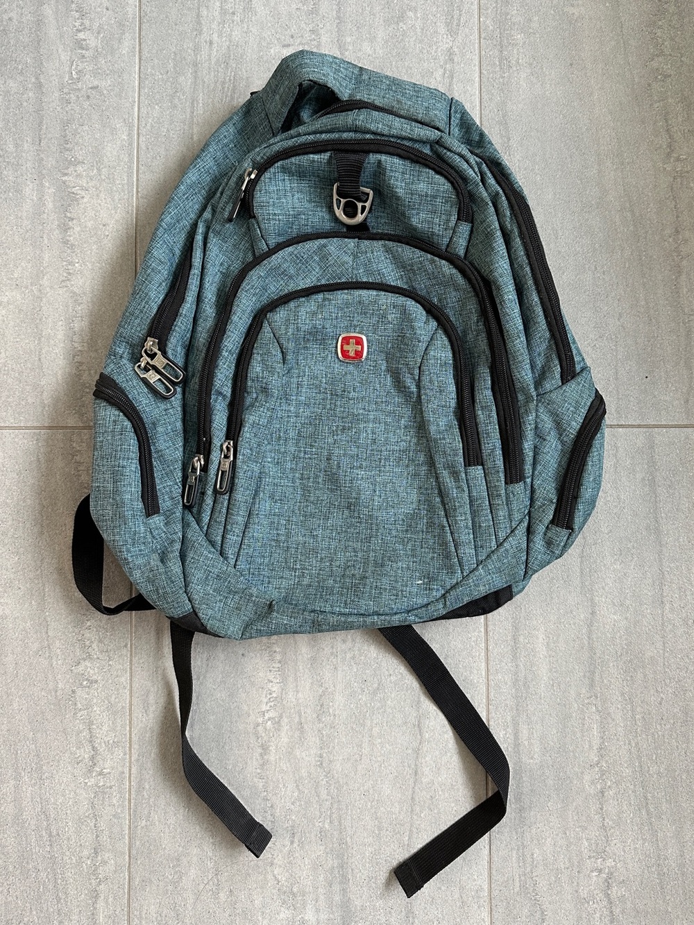 SwissGear Teal Multi-Compartment Backpack